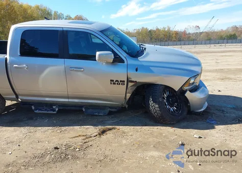 2018 Ram 1500 Sport из США, поврежденный, VIN 1C6RR7MT2JS291091